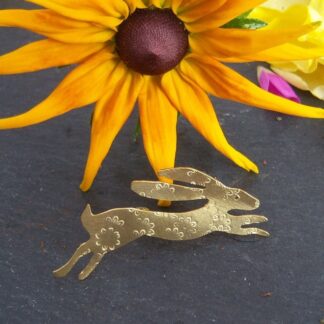 Hare brooch