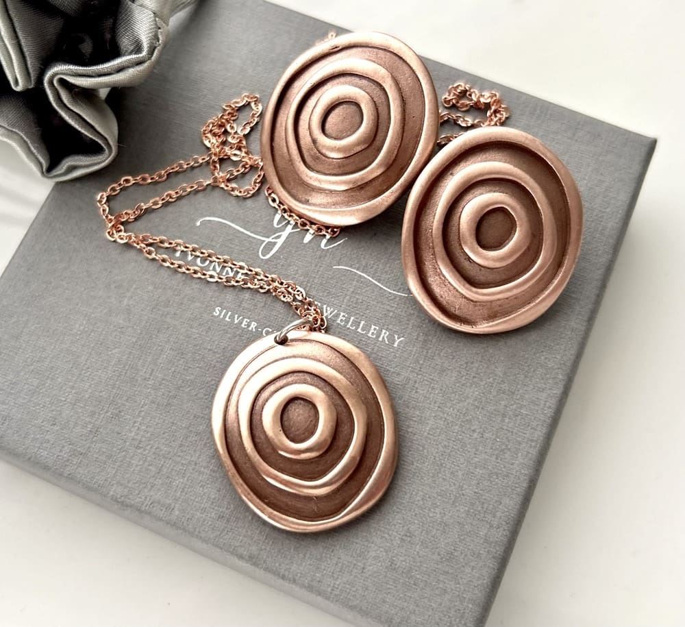 Handcrafted Copper Pendants Necklaces - Image 7