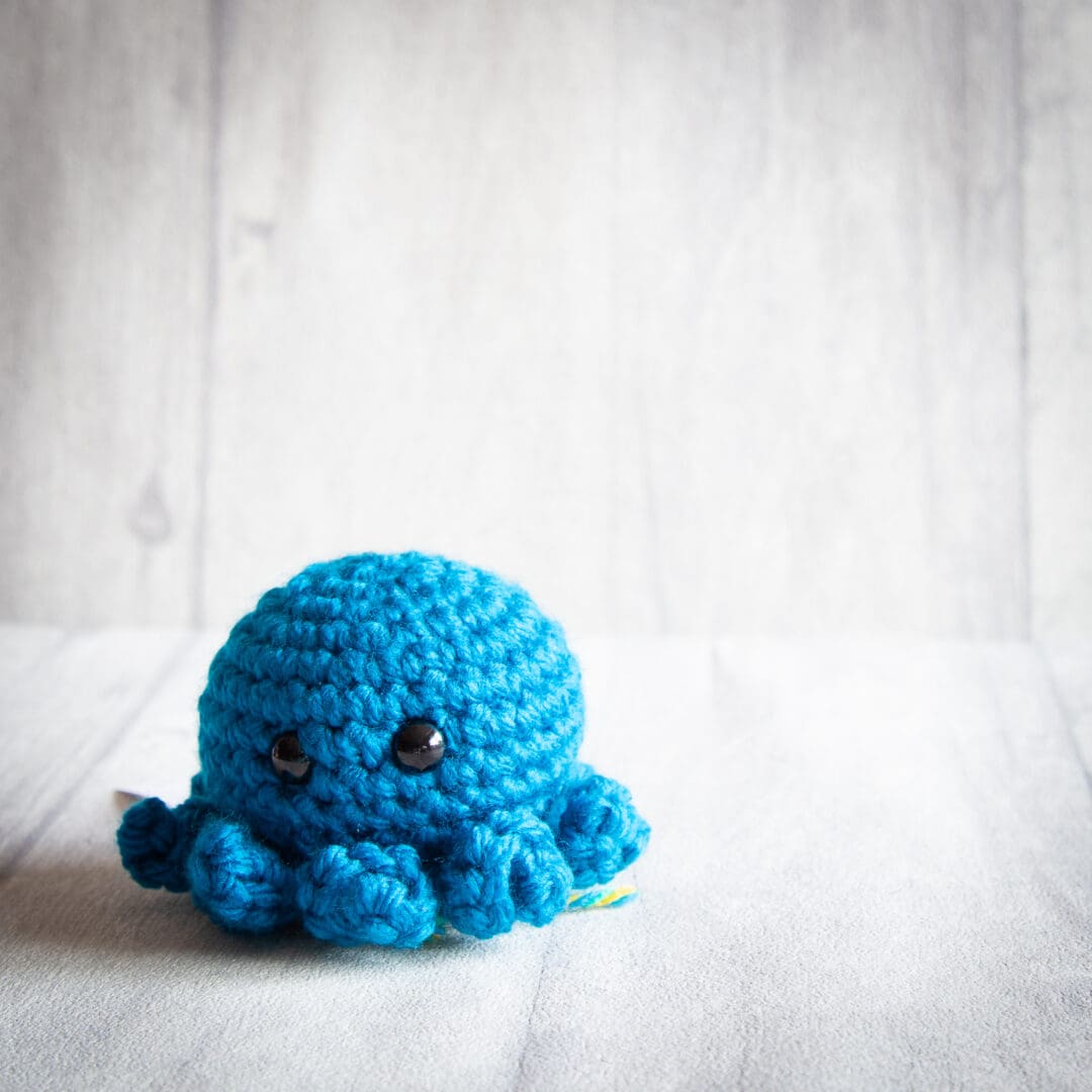 Handmade crochet baby octopus ukca approved empire