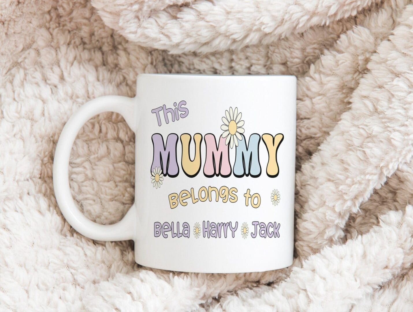 Personalized Mummy Mug, Custom Name Mug, Mother's Day Gift