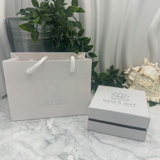 Sand and Spirit Necklace Gift Box & Bag