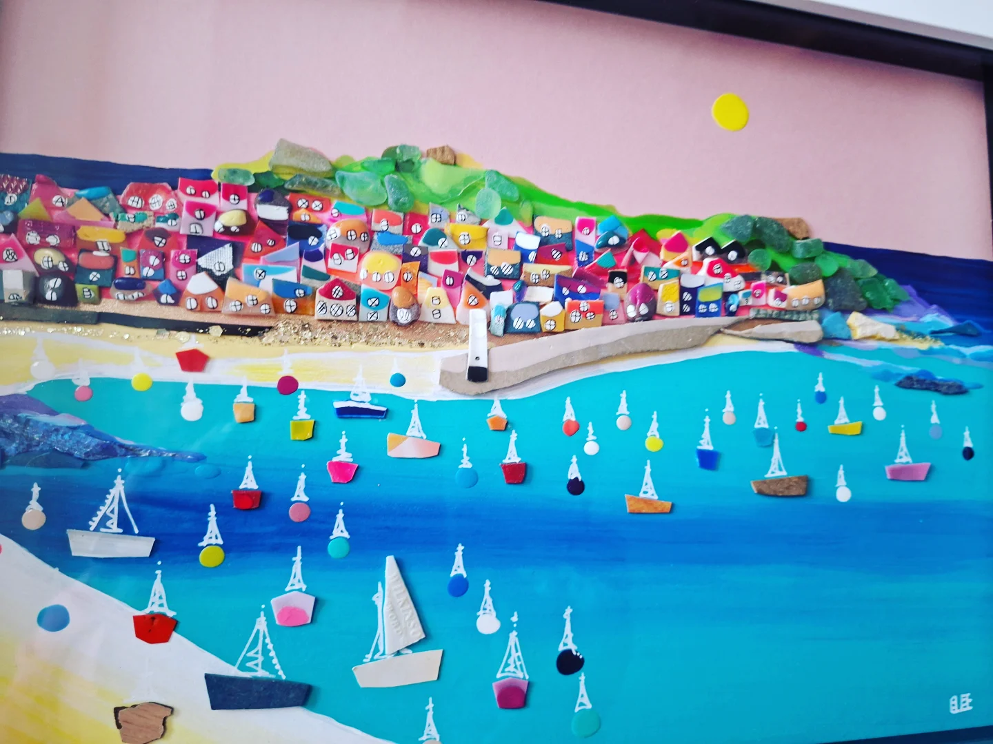 St Ives- Cornwall - Beach Clean Art - Image 2