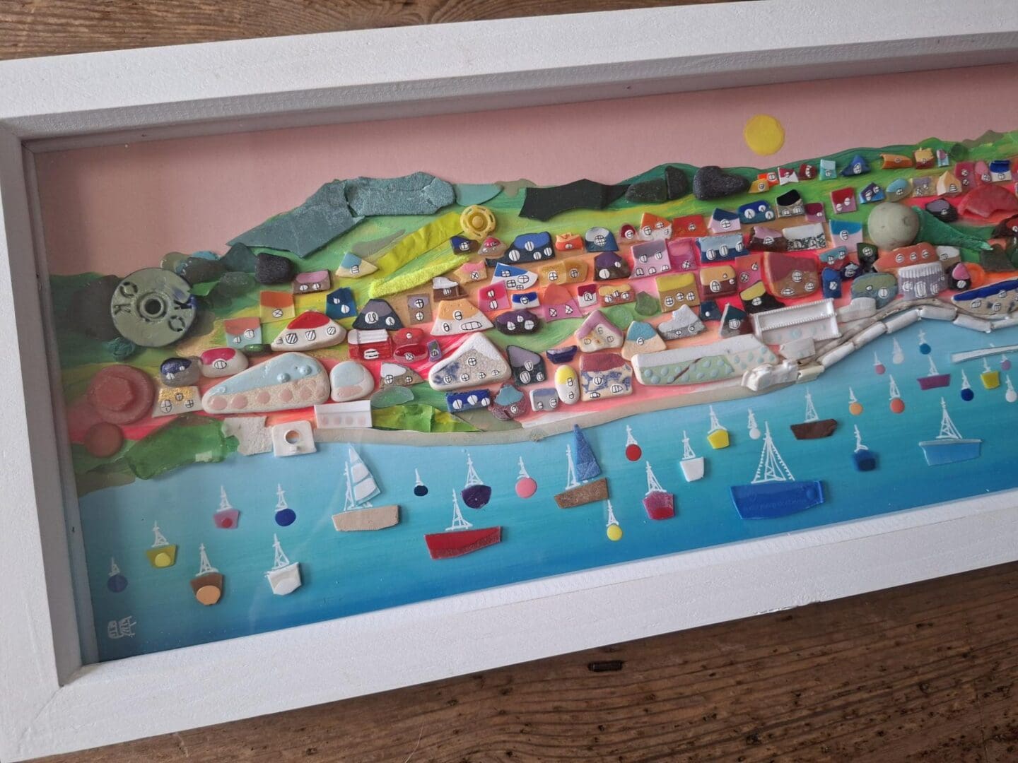Salcombe Devon - Beach Clean Art - Image 2