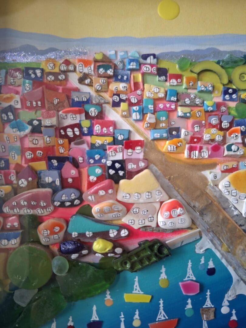 Totnes Bridge Devon - Beach Clean Art - Image 4