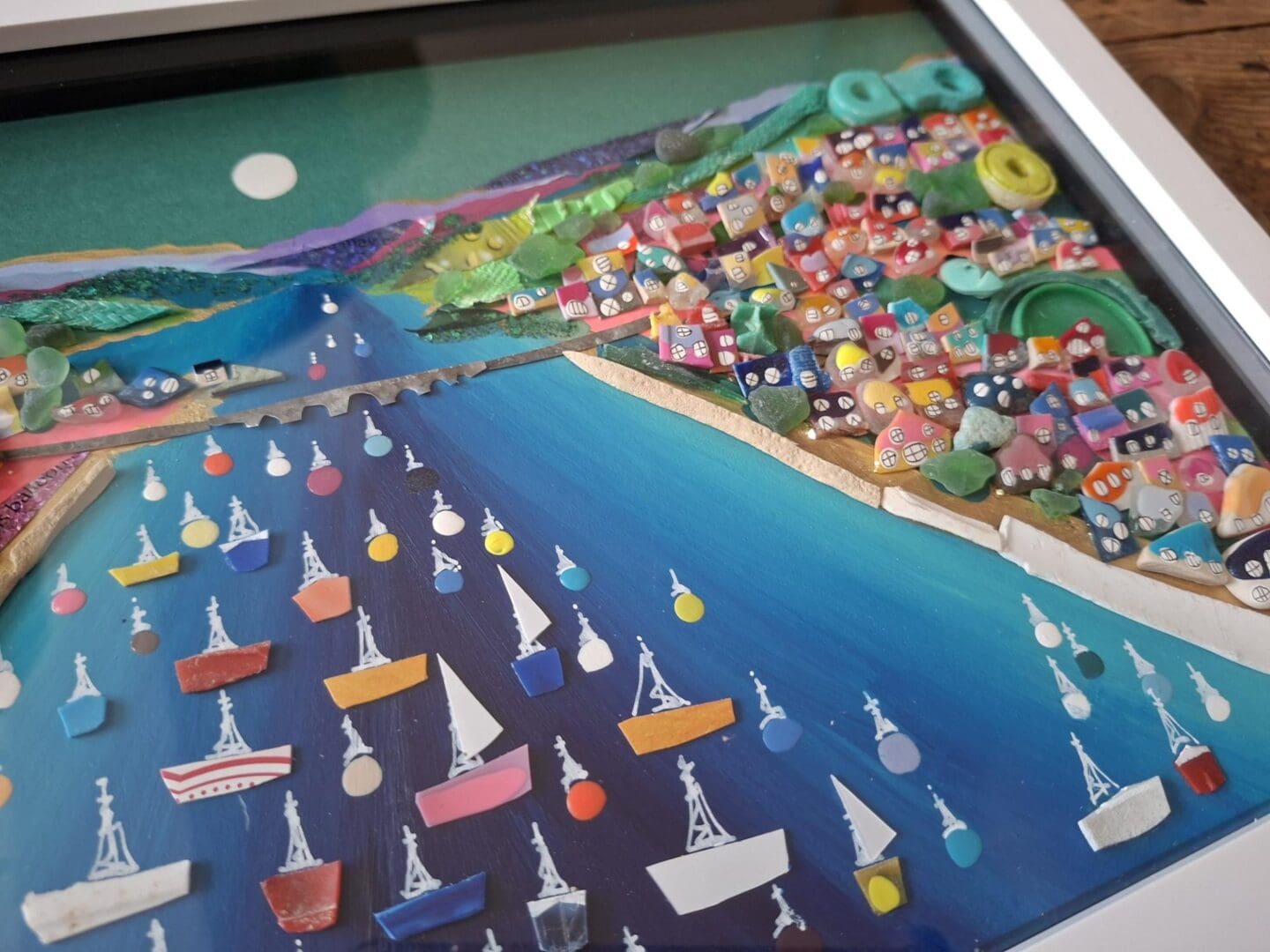 Looe Bridge- Cornwall - Beach Clean Art - Image 2