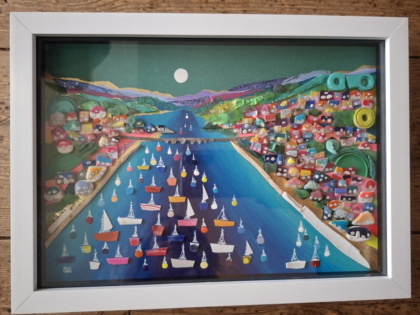 Looe Bridge- Cornwall - Beach Clean Art - Image 6