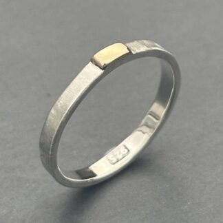 Gold Top Narrow Ring