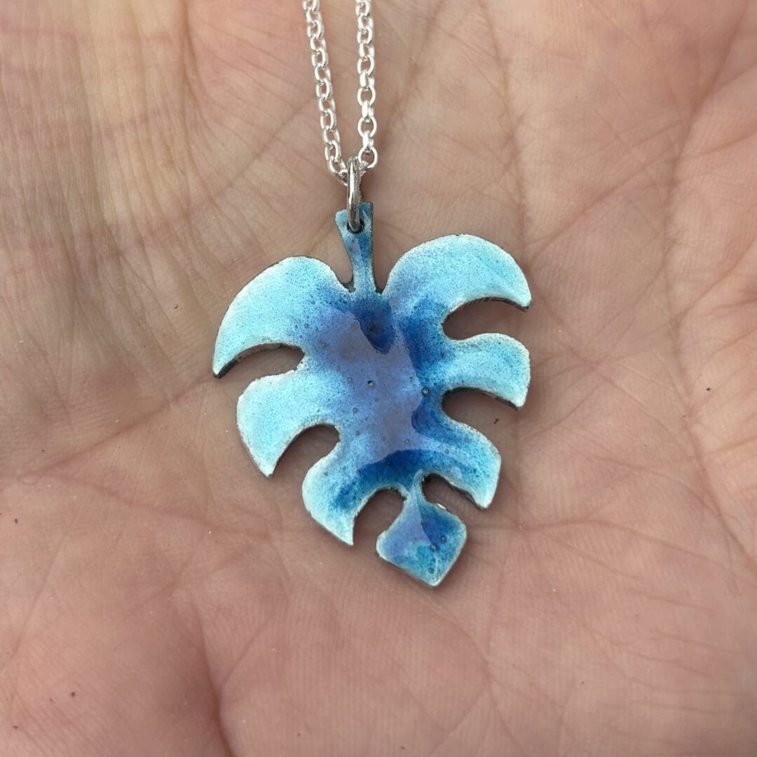 Montserrat Enamel and Silver Pendant - Image 3