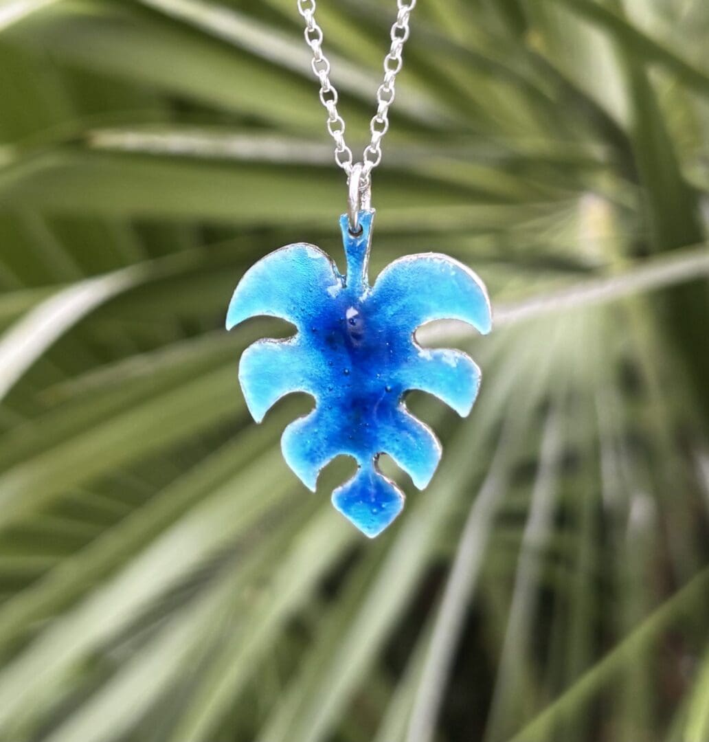 Montserrat Enamel and Silver Pendant - Image 2