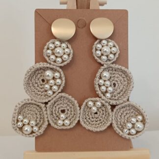 Crochet with Swaroski Pearls