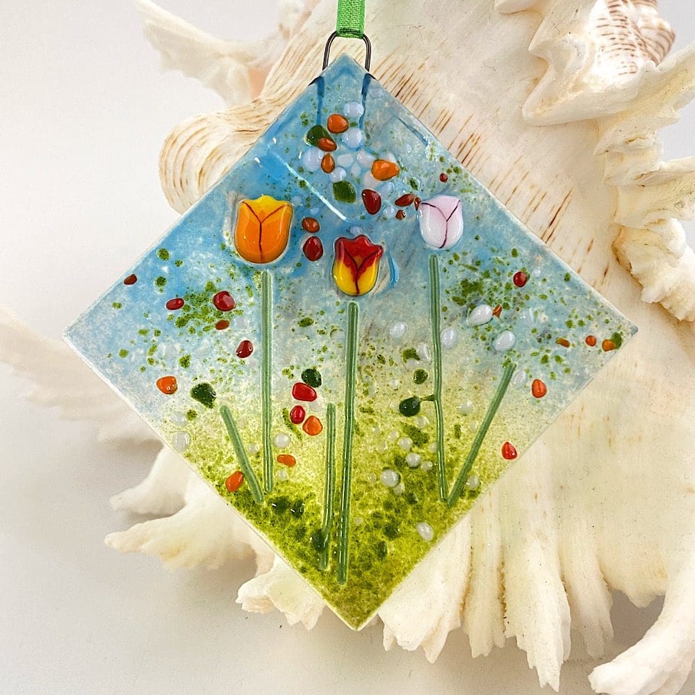 Flower mini suncatcher (various flowers available) - Image 3