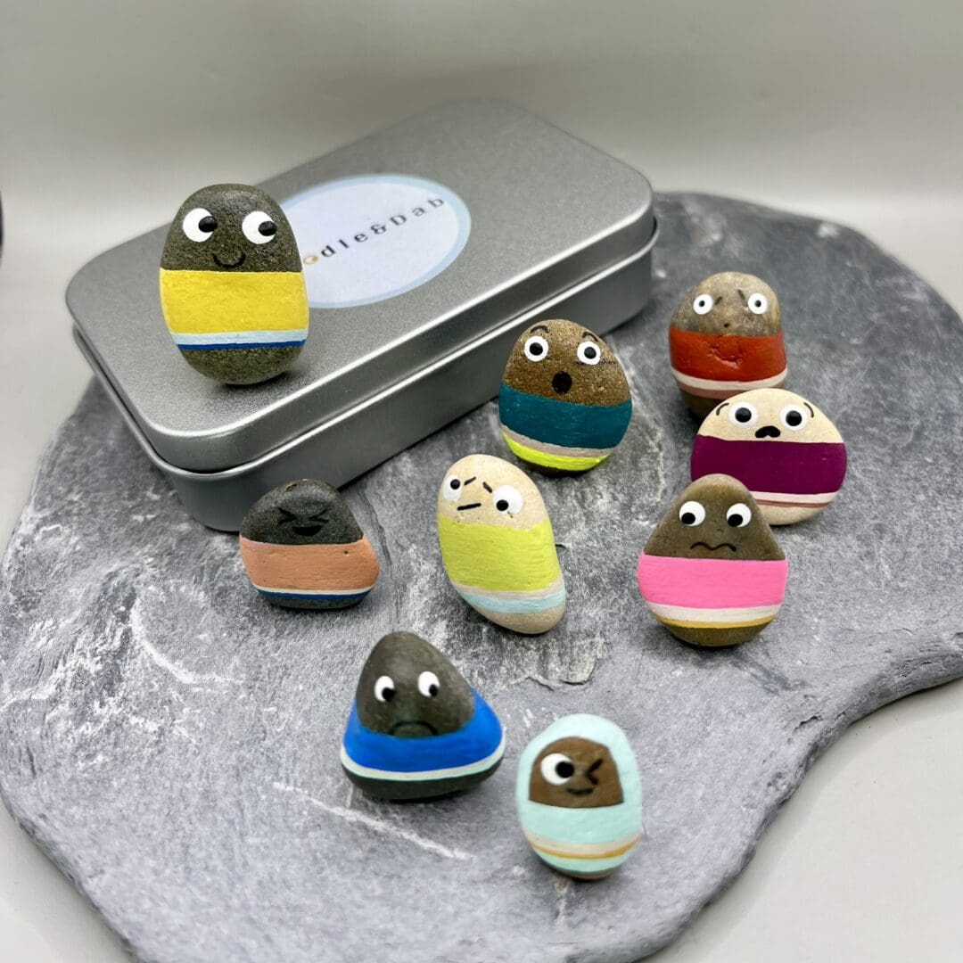 Flomzel Feeling Faces - support pebbles/emotions/SEN/neurodiversity