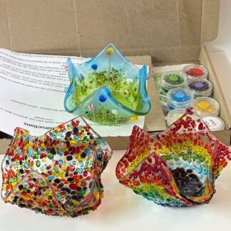Tealight Holder Fused Glass Kit
