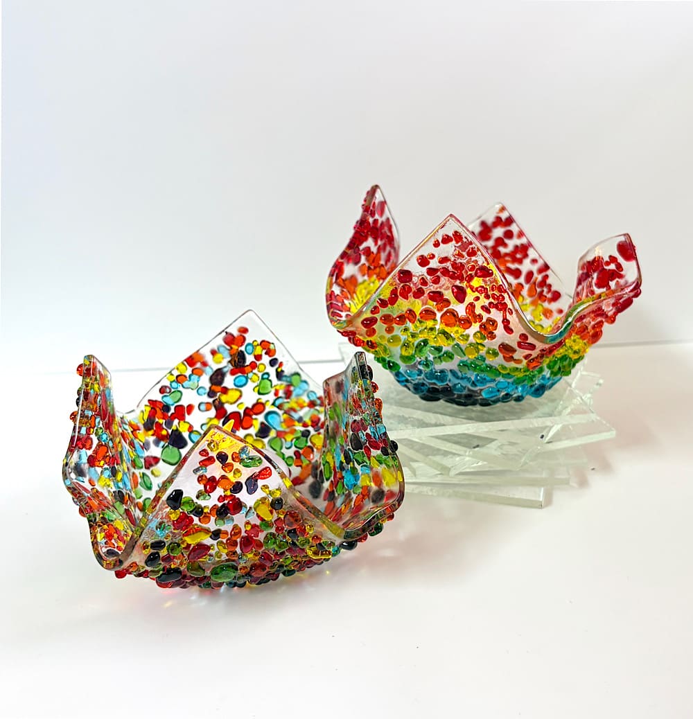 Tealight Holder Fused Glass Kit - Various Designs - Image 6