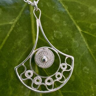 New-design-handmade-silver-necklace-pendant-as-unique-gift
