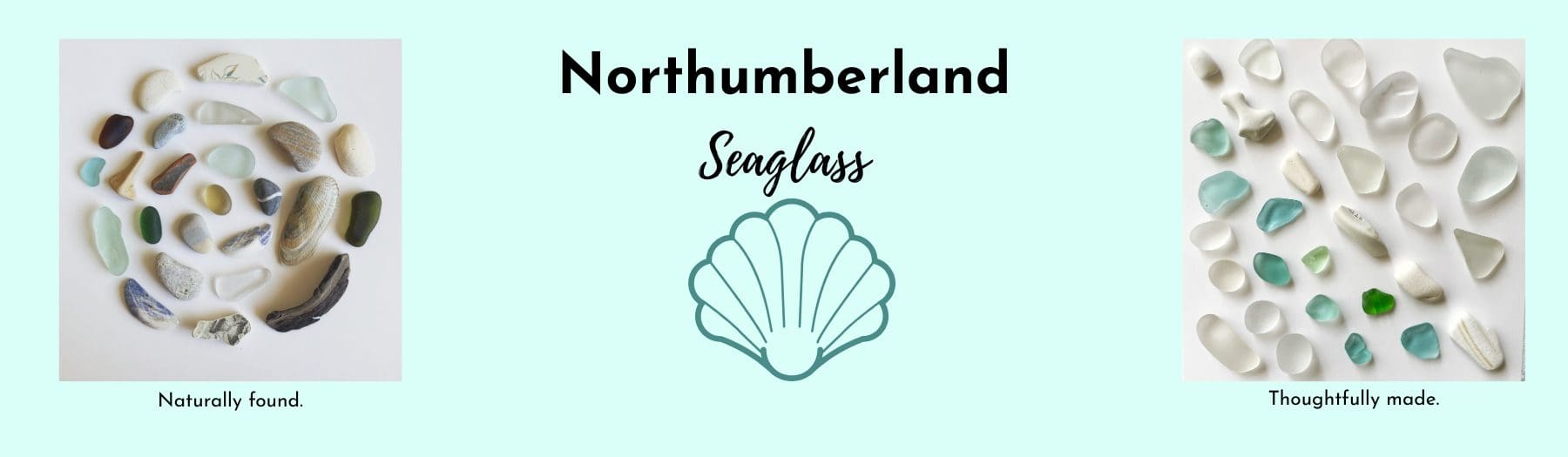 handmade seaglass art