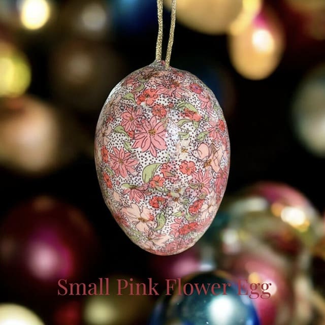 Hand crafted decoupaged Egg - Various designs - Image 2