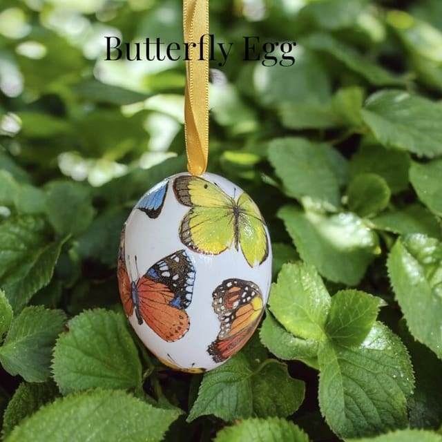 Hand crafted decoupaged Egg - Various designs - Image 4