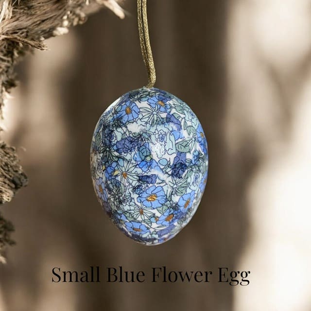 Hand crafted decoupaged Egg - Various designs - Image 6