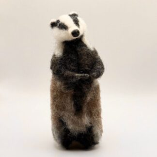 Needle Felt Badger