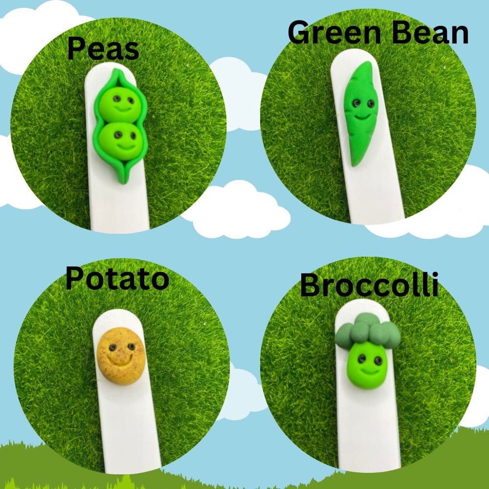 Set of 10 Vegetable Plant Labels – 6 Inch Custom Garden Markers - Image 2
