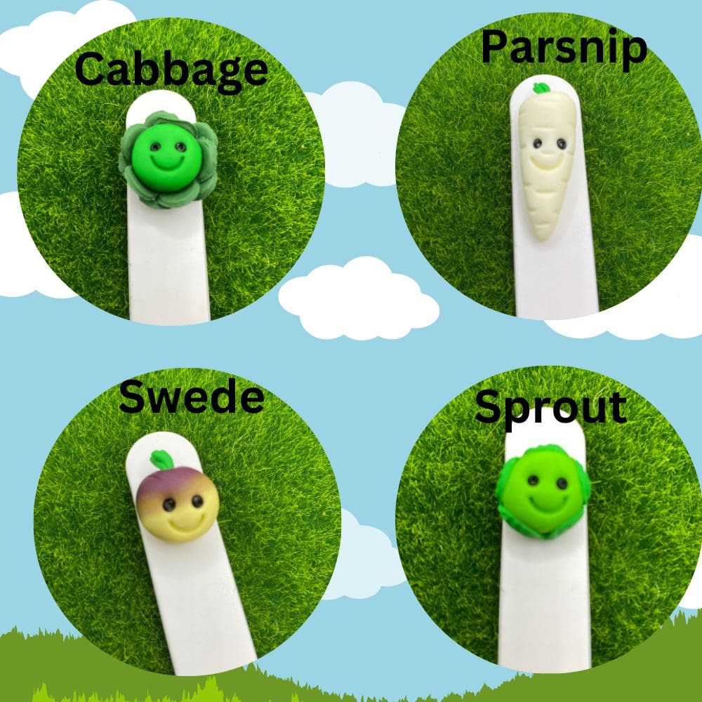 Set of 10 Vegetable Plant Labels – 6 Inch Custom Garden Markers - Image 3