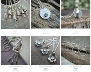 The British Craft House handmade jewellery marketplace featuring British designer jewellery