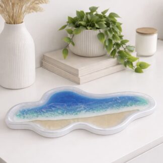 Handmade Resin Beach Trinket Dish