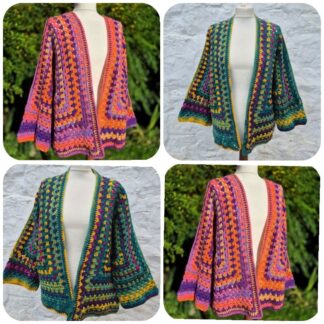 Crocheted Hexi Cardigans