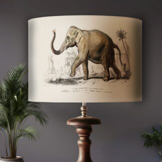 Elephant Lampshade - Fine Art Lightshade