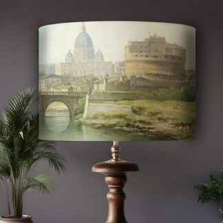 Period Print Lampshade - Fine Art Lightshade