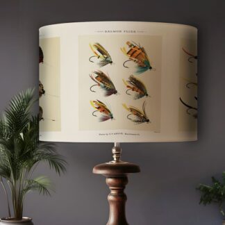 Fishing Flies Lampshade - Fishing Lightshade