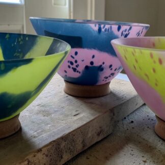Kiln formed Glass Bowl 12cm