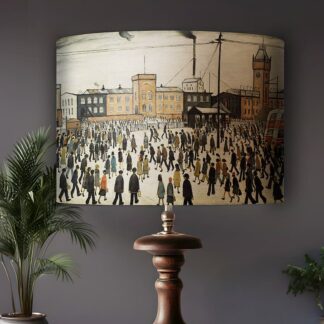 Lowry Print Lampshade - Lowry Fine Art Lightshade