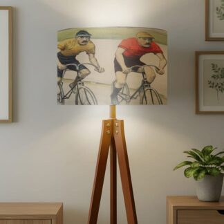 Vintage Cycling Lampshade - Fine Art Lightshade
