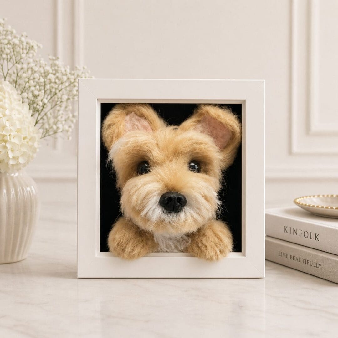 3D 6x6 inch custom dog portrait - Image 4