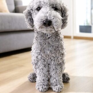 Handmade 30cm Dog Replica Keepsake-pet inspired wool sculpture
