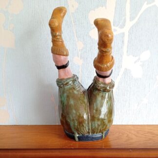 Ceramic Sculpture Male Legs