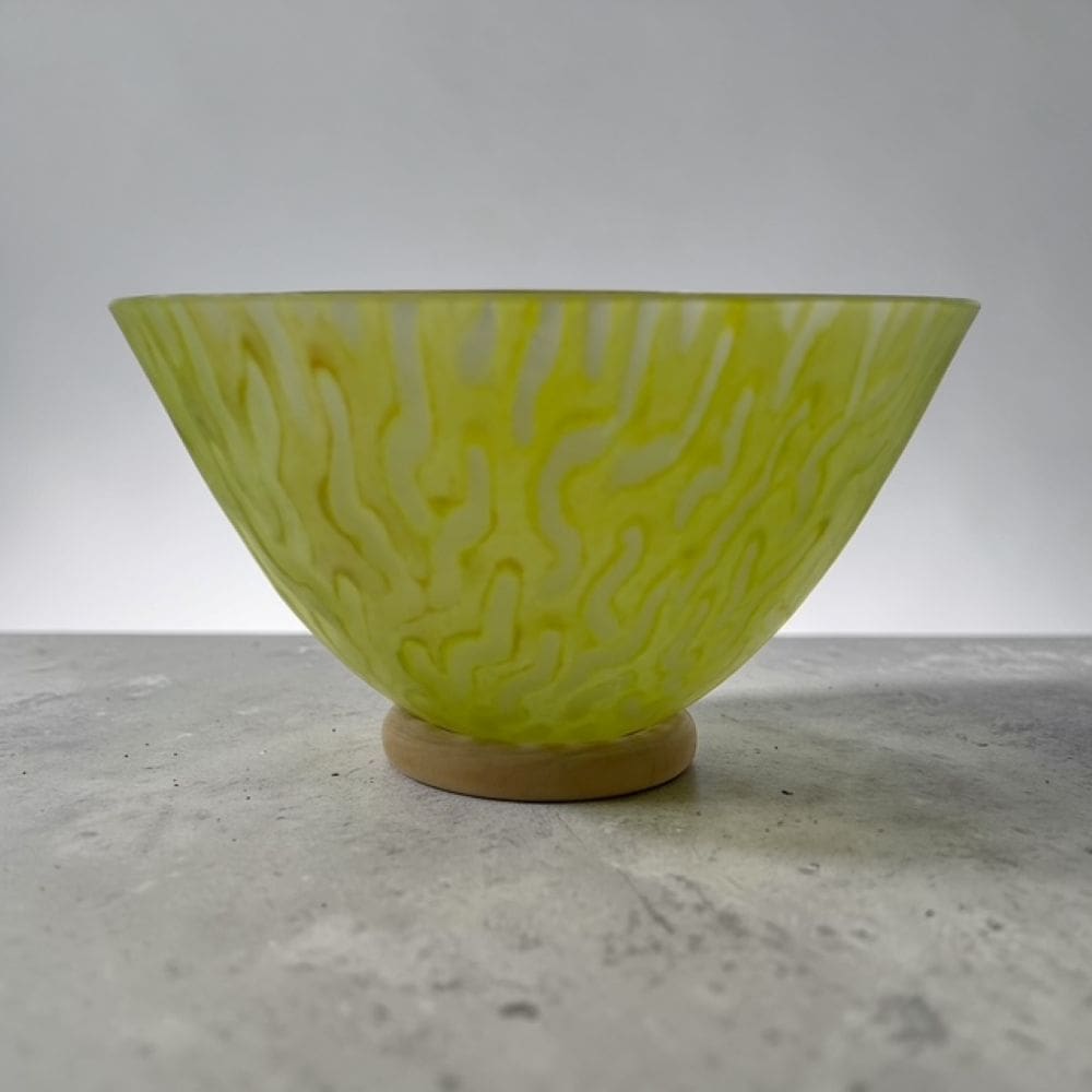 Coral inspired Medium Glass Bowl - Image 5