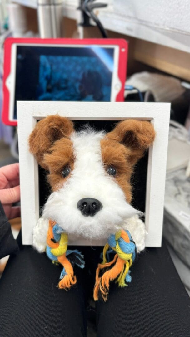3D 6x6 inch custom dog portrait - Image 2