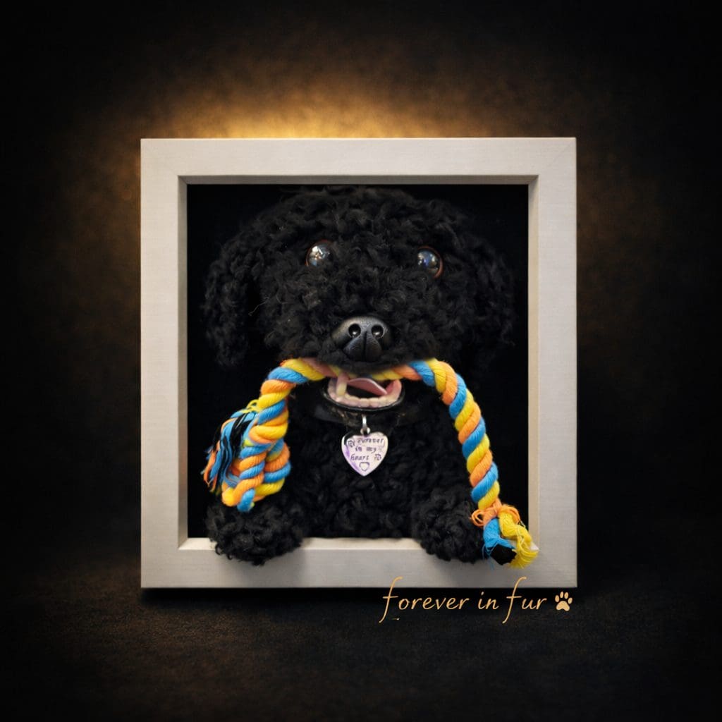 3D 6x6 inch custom dog portrait - Image 5
