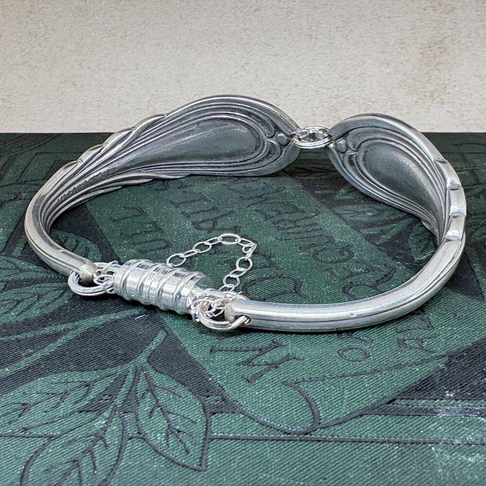 Antique Lily Pattern spoon handle bracelet - Image 2