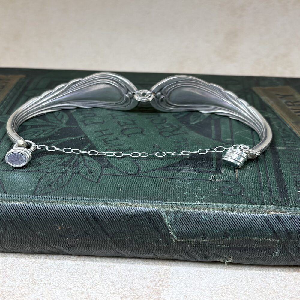Antique Lily Pattern spoon handle bracelet - Image 3