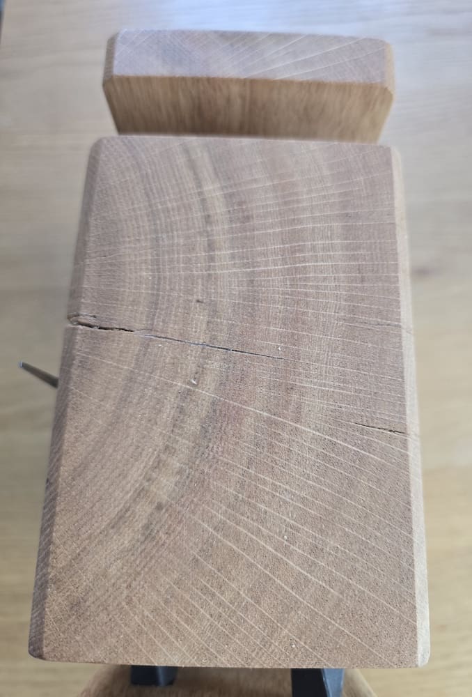 Inner Strength No.1 Sculptural Oak Mantel Clock - Image 3