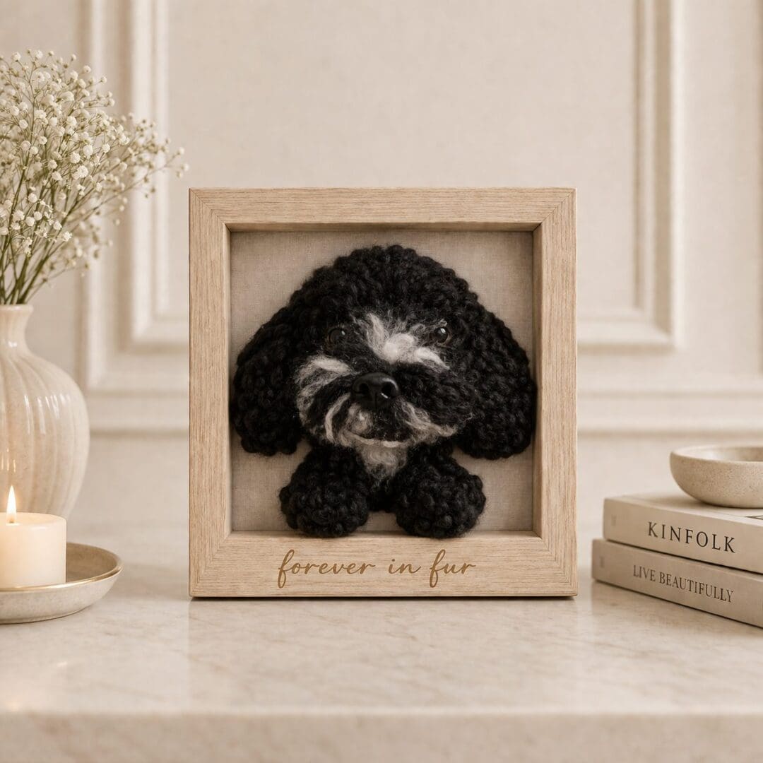3D 6x6 inch custom dog portrait - Image 3
