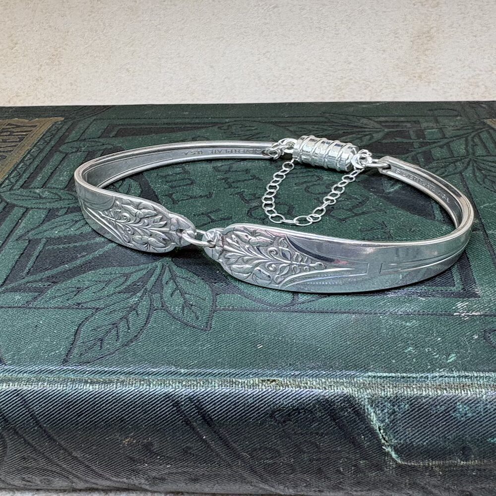 upcycled cutlery bracelet