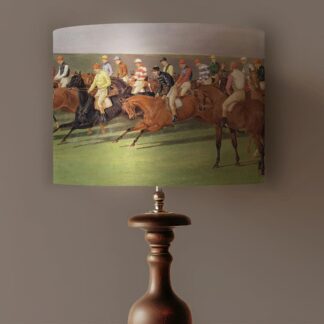 Horse Racing Lampshade - Fine Art Lightshade