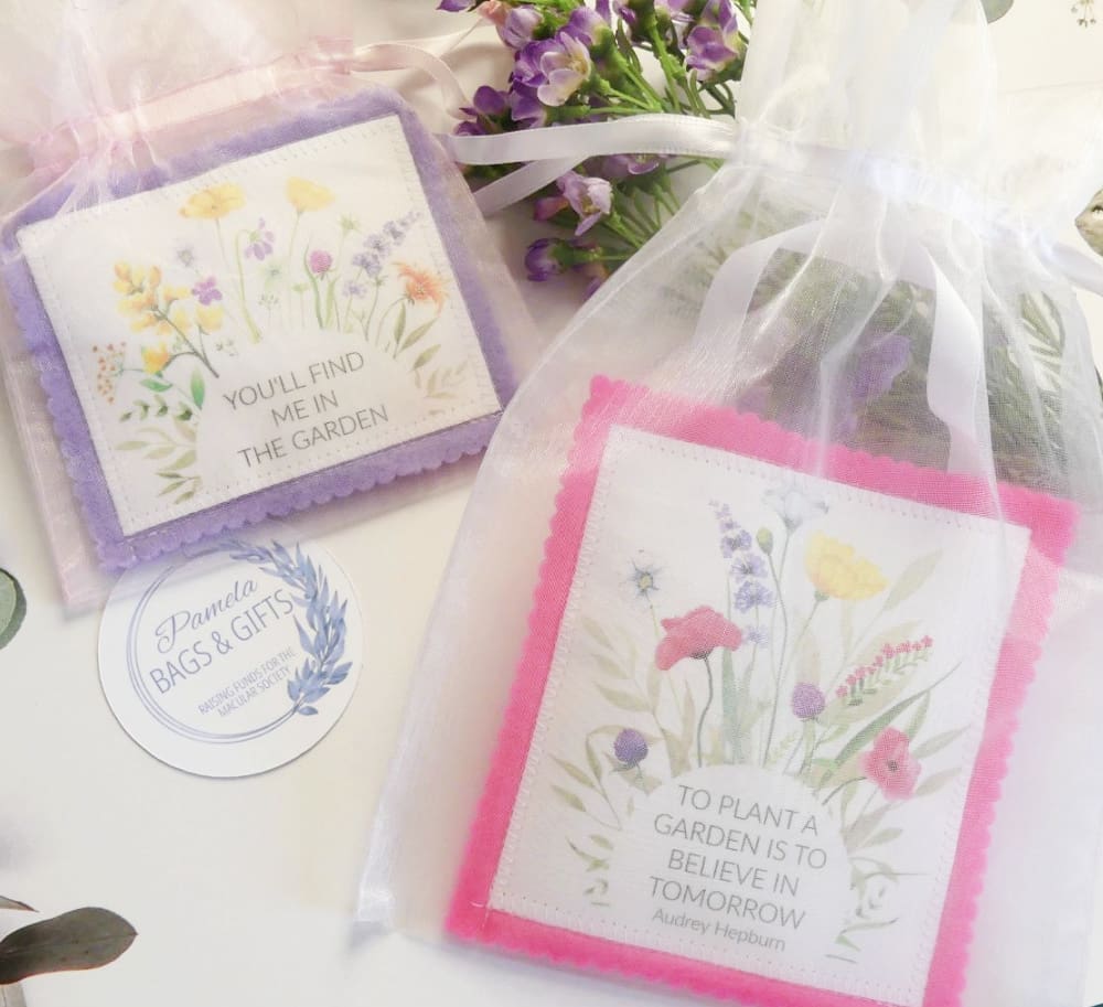 Garden Quotes Lavender Bags Set of 2 Gift for Gardener - Image 6