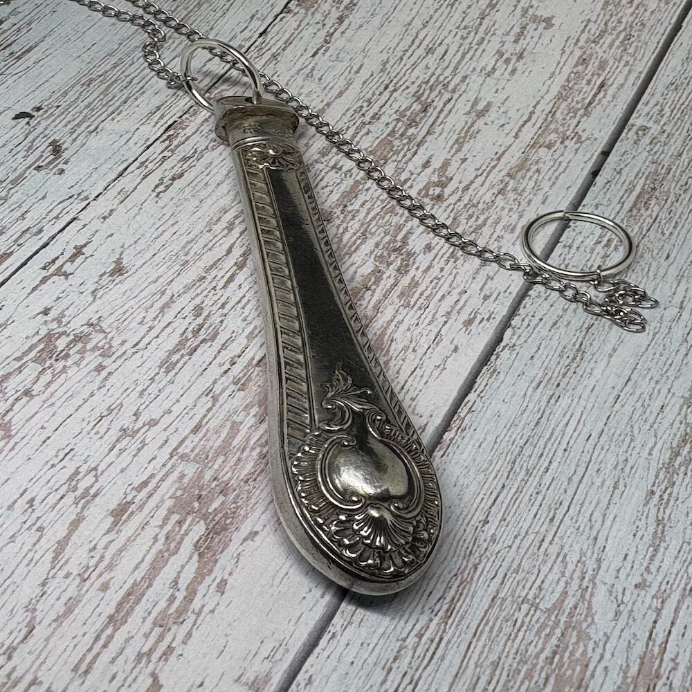 Antique cutlery light pull