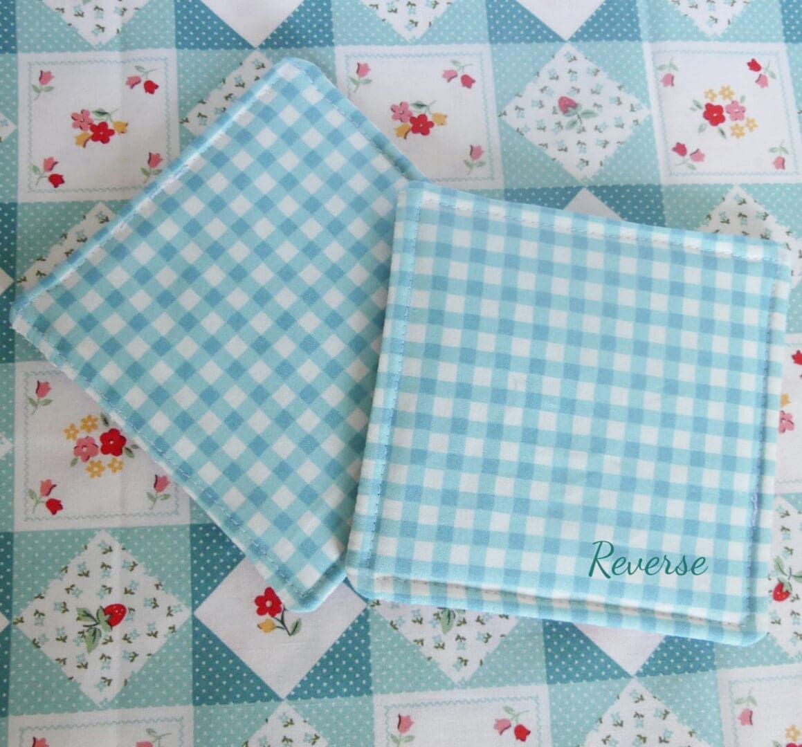 Drinks Coasters Set of 2 Country Cottage Style - Image 6